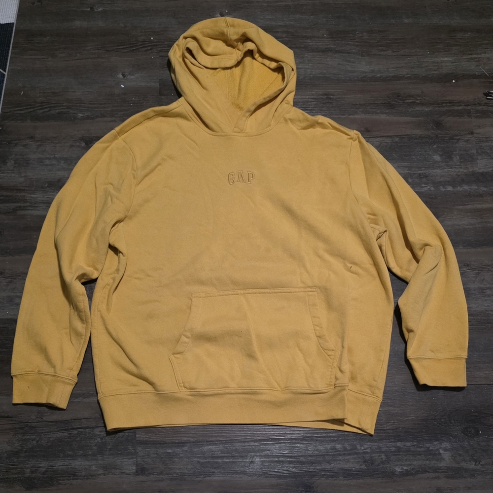 GAP Factory Men's Mustard Hoodie